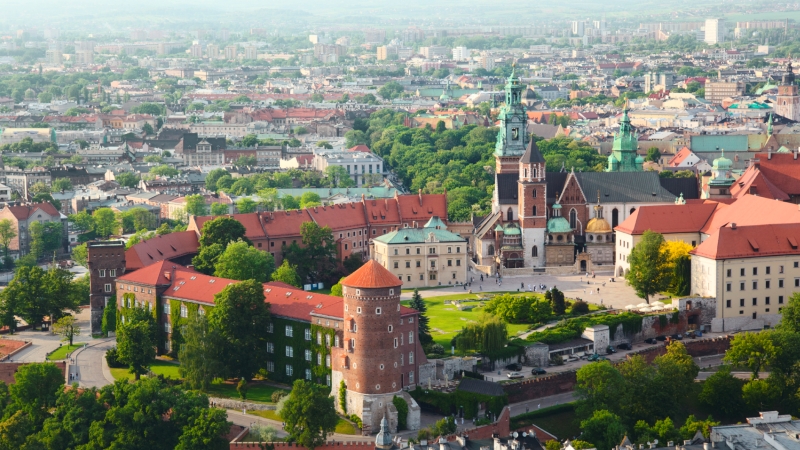 Krakow - Polens kulturelle centrum